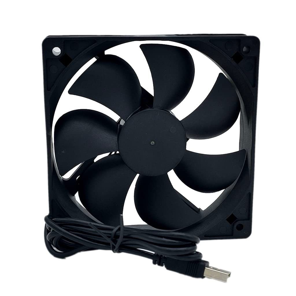 120x120x25mm CPU Ventola di Raffreddamento per 5V 2pin Silenzioso Ventola di Raffreddamento CPU Cooler Radiatore per Computer Desktop 2200RPM Brushless