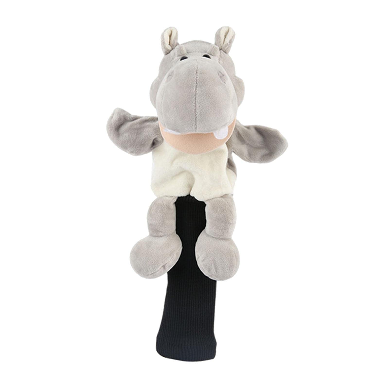 Milageto Nouveauté Golf Driver Wood Head Cover Anti-poussière - Mignon Hippo Animal Golf Head Cover Headcover Protector Universel pour 460CC Driver Wood