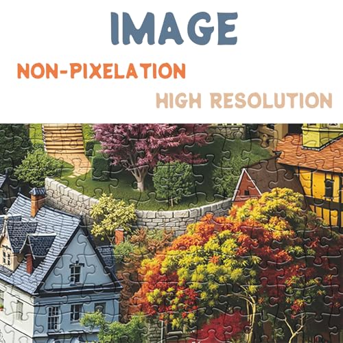 Rompecabezas Magic House Books para Adultos 1000 Piezas, Paisaje Misterioso, Arte Fantasía Colorido miniatura 4