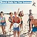 Jerify 12 Inch Inflatable Volleyball Beach Ball, PVC Material, 3 Pieces, Perfect for Kids and Adults, Ideal for Parties and Summer Activities