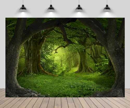 Fondo Fotográfico Bosque Encantado 7x5ft miniatura 1