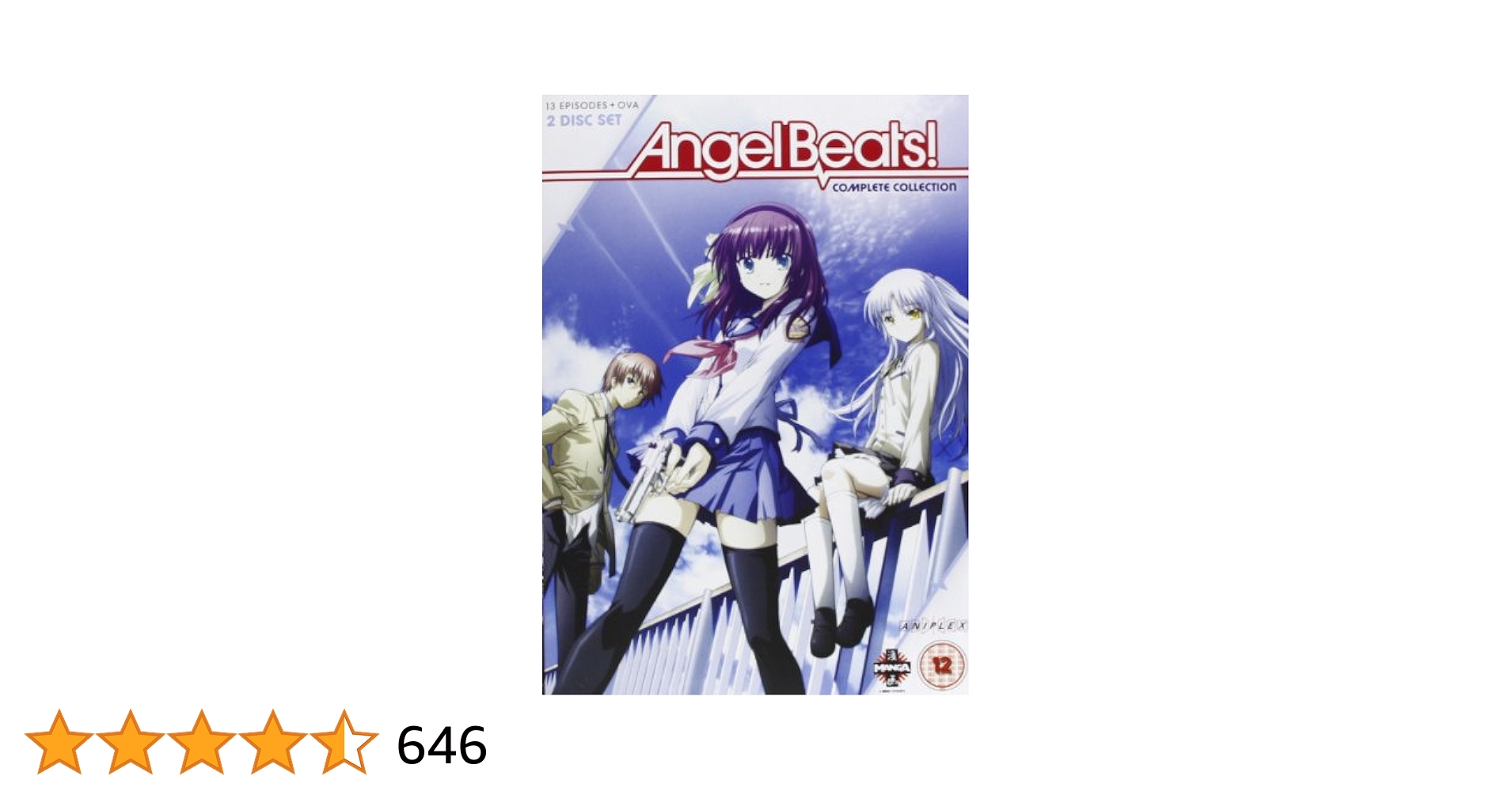 Angel Beats! / エンジェルビーツ! コンプリート DVD-BOX (13話+