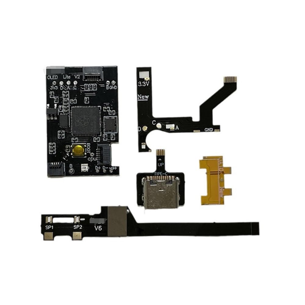 n様用RP2040 ABB ケーブルOLEDセット Amazon.co.jp: 配線セットfor Switch RP2040 ゲームコンソール