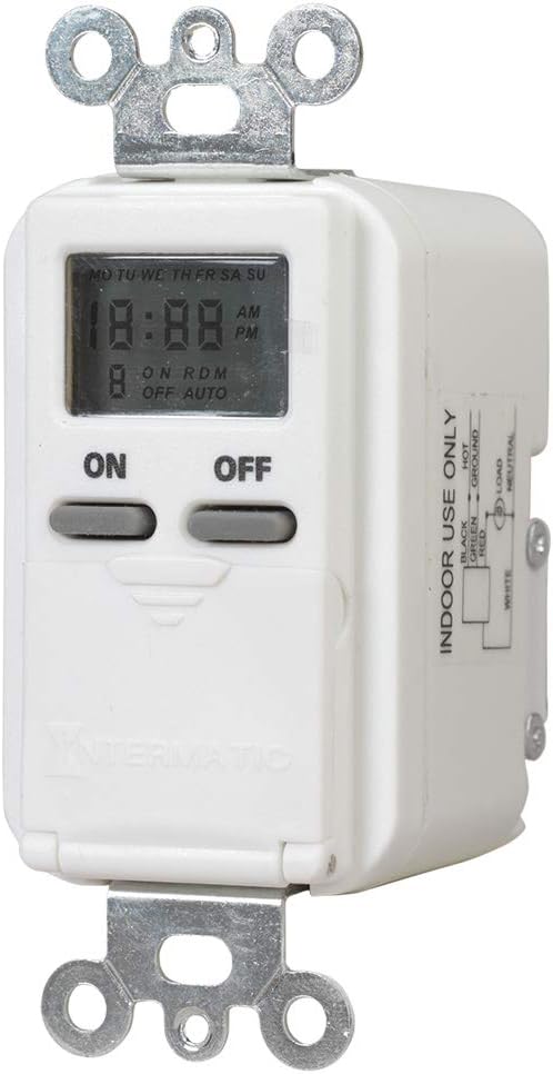 Wiring diagram for Intermatic EI500WC Digital Time Switch