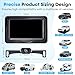 Backup Camera Easy Setup Plug-Play: HD 1080P No-Delay Waterproof - Clear Night Vision Rear View Camera with Monitor for Car Truck SUV - LK3