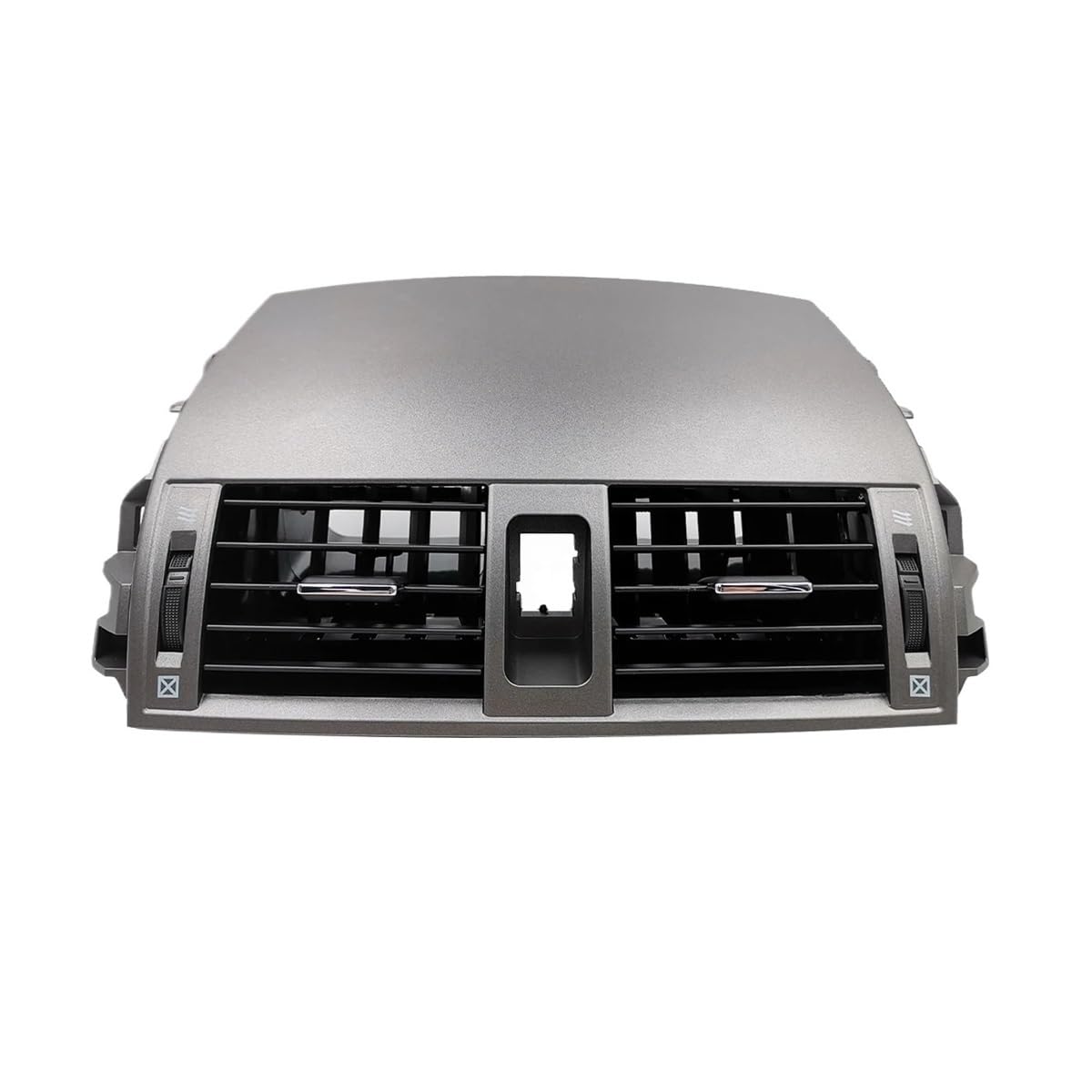 Panel embellecedor de aire acondicionado para Corolla 2007-2013, acabado elegante de tablero 6
