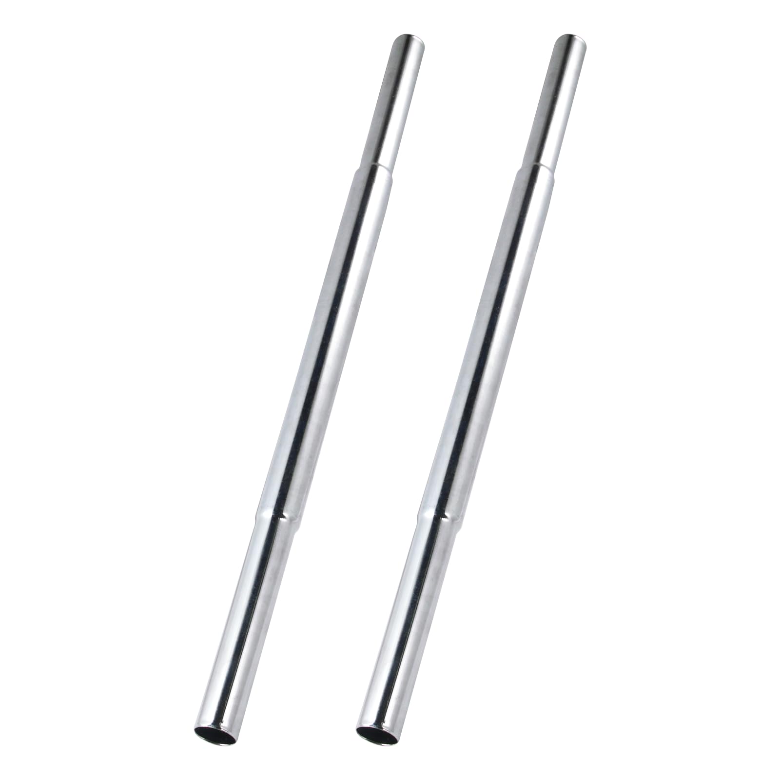 MingQiEven 2 or 4 Pieces Golf Club Shaft Extensions, 0.6 Inch Steel Suitable for Iron and Wood Clubs, Essential Repair and Upgrade Kit