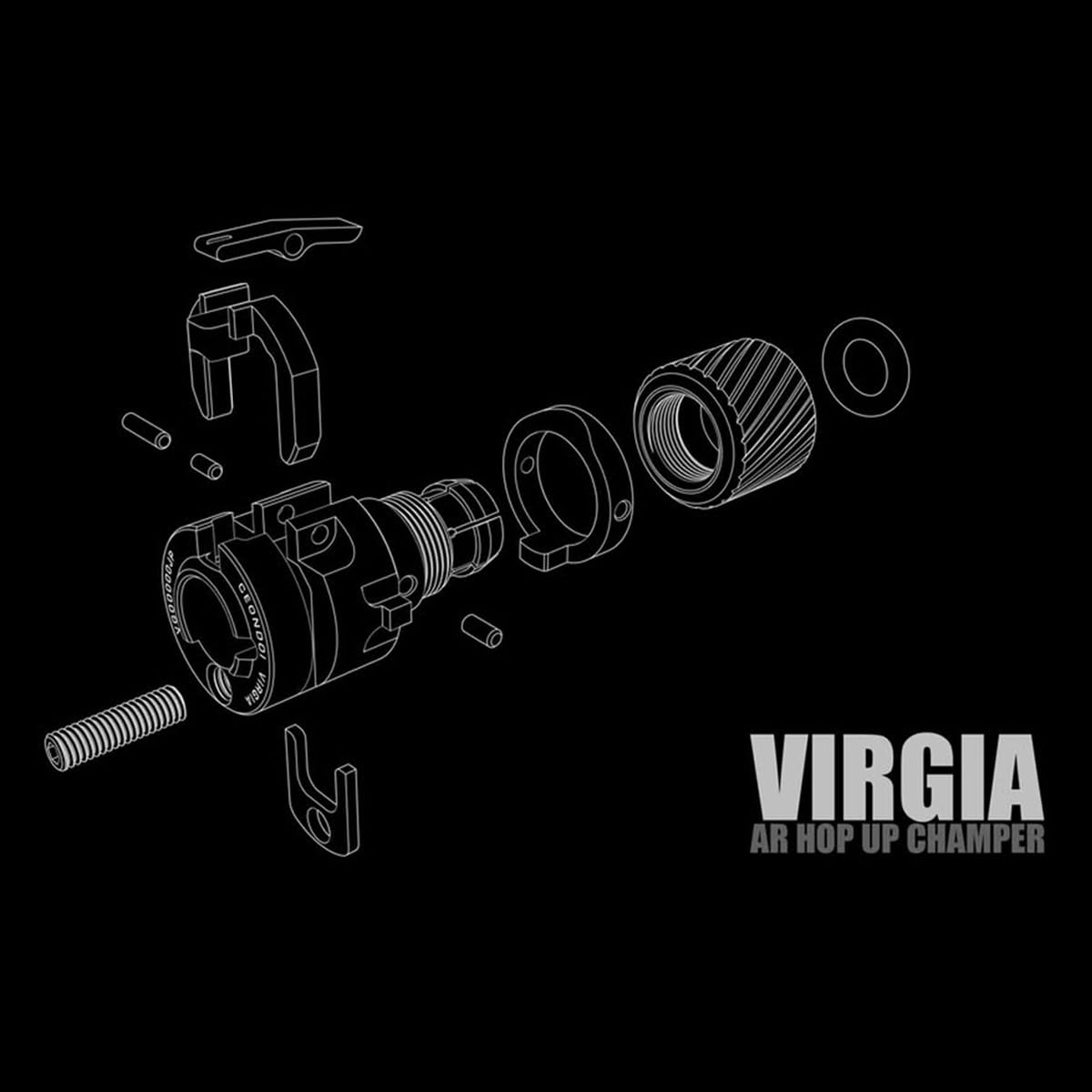 Amazon | CEONDOI VIRGIA TDC ホップアップチャンバー VFC/GHK GBB対応