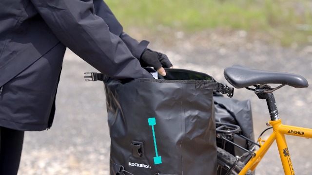 Amazon | ROCKBROS(ロックブロス)自転車パニアバッグ サイドバッグ