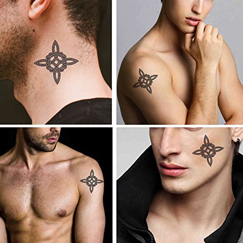 Witch Temporary Tattoos - Power of Four Tattoo Stickers