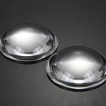 5pcs PMMA Plano Convex Lens Dia 10 15 18 20 23 25 28 29 30 32 35 38mm, Acrylic Transparent Condenser Lens for Microscope(35.8mm)