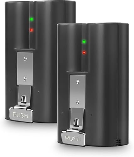 2 unidades de repuesto para batería Ring Compatible con Ring-Doorbell-Camera 2/3/4/3plus, Stick Up Camera (2ª y 3ª generación), también para