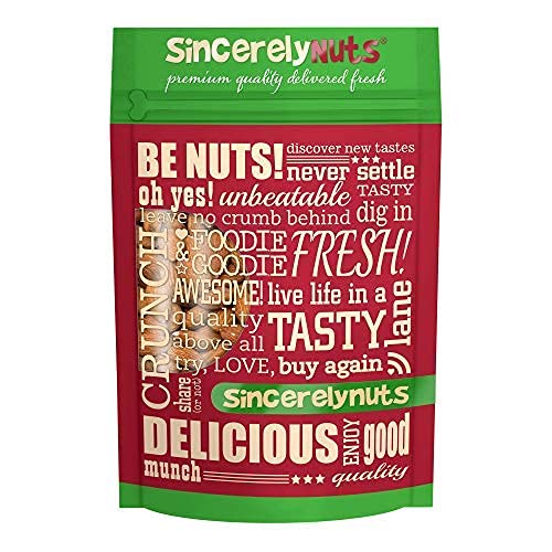 Sincerely Nuts – Roasted Whole Salted Almonds | 5 Lb. Bag | Delicious Guilt Free Snack | Low Calorie, Vegan, Gluten Free | Gourmet Kosher Food | Source Of Fiber, Protein, Vitamins And Minerals #TOP7