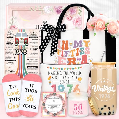 50th Birthday Gifts for Her Cool 50 Year Old Birthday