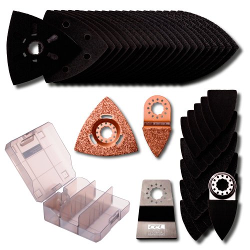 Preisvergleich Produktbild CEL AP09 Multi-Tool Schleifwerkzeug-Set