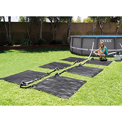 Tapete de aquecimento solar Intex para piscina acima do solo, 1,2 x 1,2 metros