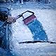 ToM PaR Bürste und Schaber | 2-in-1 Schneebürste und Eiskratzer | Ergonomischer | Abdeckung des Griffs | Zerkratzt Keine Autoscheiben | Kältebeständiger Kunststoff | Länge: 70 cm | Rosa