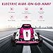 Go Kart, Electric Drift Kart Car with Adjustable Seat, 24V 7Ah Outdoor Ride On Toy, 2 * 200W Motor, 8.1 MPH, LED Lights, Toy Race Car for Kids 6-12 Years Old