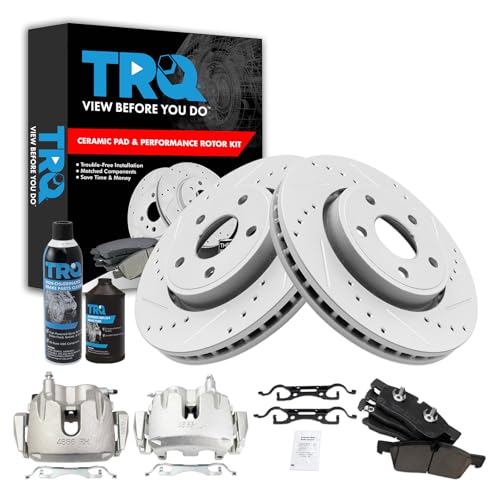 Front brake pad & rotor kit for Dodge Durango & Jeep Grand Cherokee