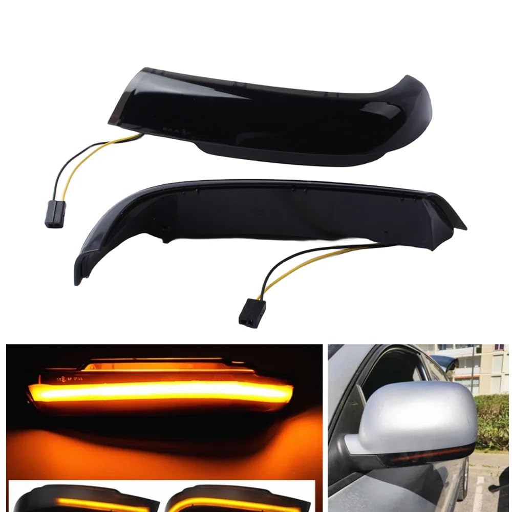 Dynamiczny kierunkowskaz dla Touareg I MK1 7L 2002 2003 2004 2005 2006 migające światło w lusterku wstecznym