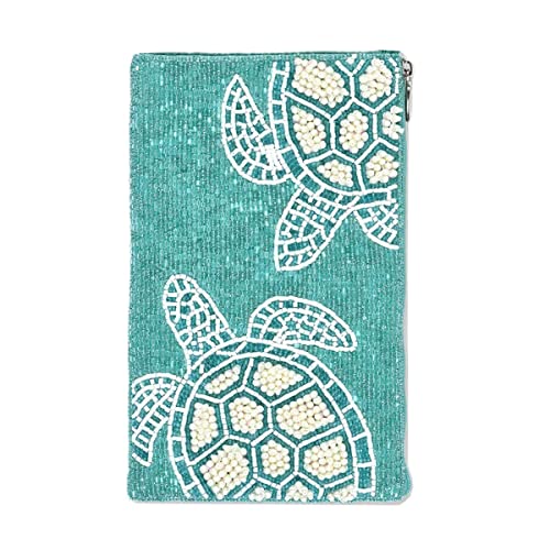 Bamboo Trading Club Bag Swimming Turtle, 7.5-inch Width