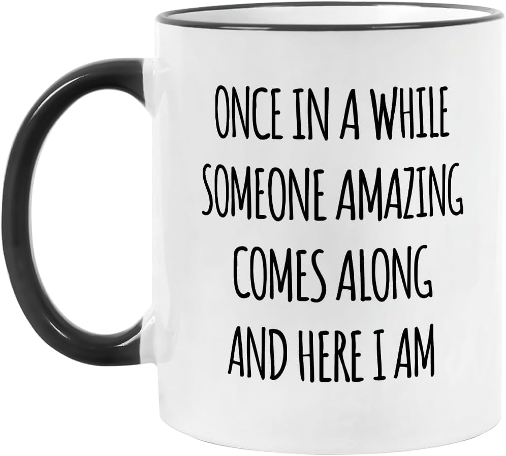 Funny Coffee Mug for Coworkers,Friends Work Besites,Sarcastic Office Gifts,Hilarious Gag Gifts For Women Men,Birthday Thanksgiving Christmas Coffee Mug 11OZ
