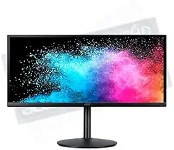 Acer monitor CB2 series CB292CU bmiiprx Tela de 29” com resolução Full HD de 2560 x 1080 LED IPS Proporção de 21:9 Ultra Wide Taxa de atualização de até 75 Hz Tecnologia AMD Radeon FreeSync Preto