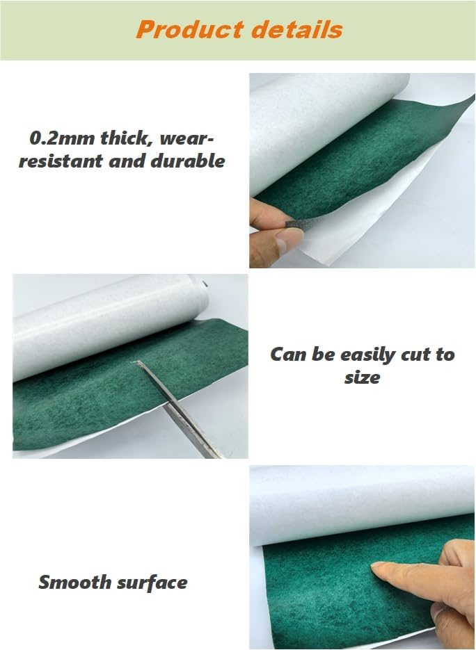 Image of Electrical Insulating Adhesive Paper, 150mm(5.91in) Width, 3m Length, 0.2mm Thickness, Green Self-Adhesive Battery Pack Insulator for 18650, 21700, 26650 Batteries