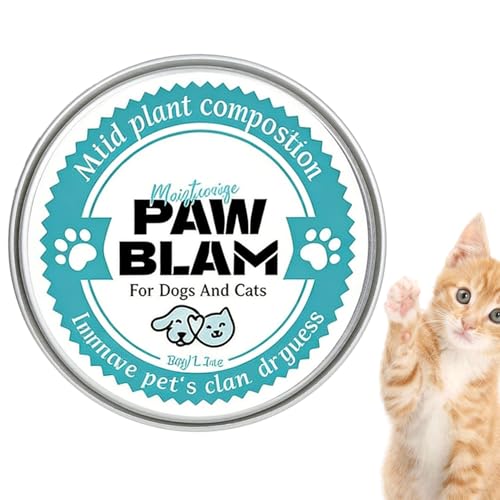 Paw Wax For Dogs - Secret Dog Paw Wax | Natural Lick-Safe Moisturizing Soothing Cream | Dog Bathing Supplies | For Bath Claw Feet Skin Care Bulldog Dachshund Pet Home Outdoor Winter Travel Indoor