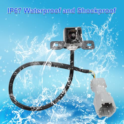 Image of JDMON Backup Camera Replacement for Hyundai Santa Fe Sport 2.0L 2.4L L4 2013 2014 2015 2016 Reverse Rear Park Assist Camera Replacement for 95760-2W000 95760-2W000-FFF 95760-2W300