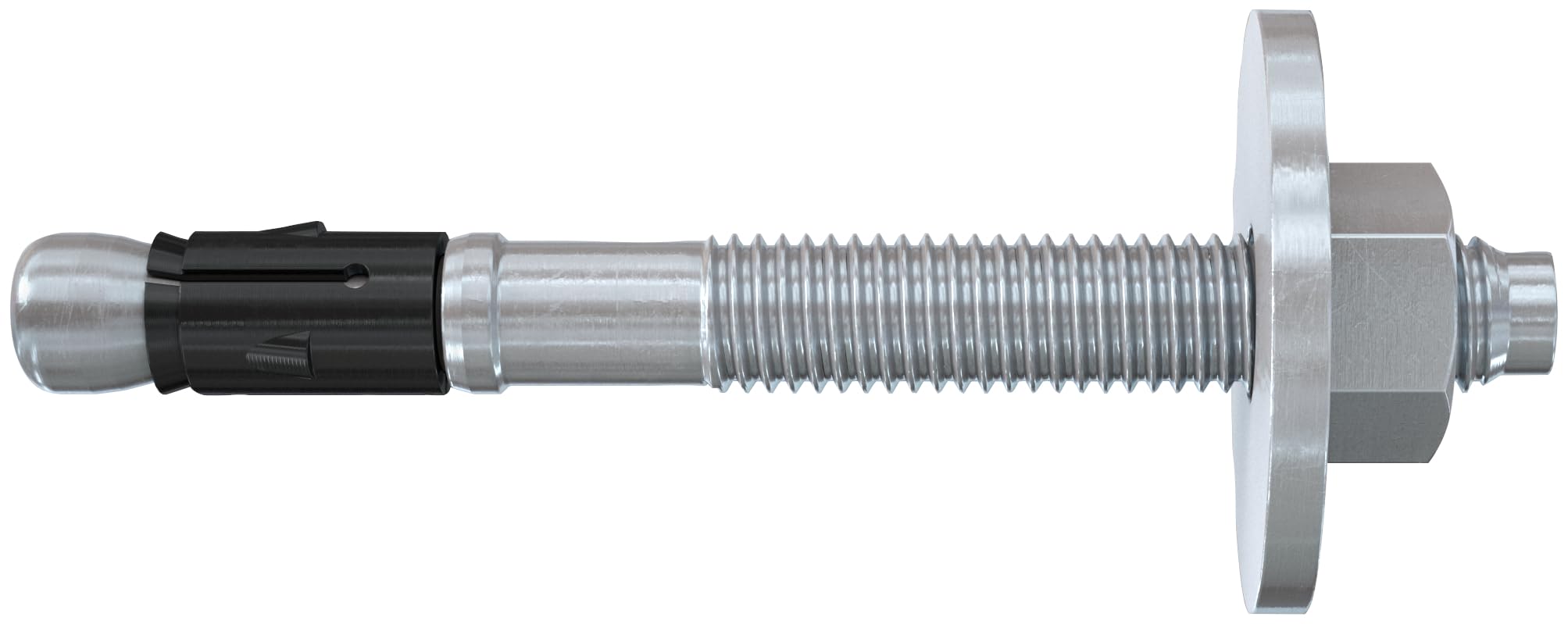 fischer FAZ II Plus 10/10 Bolt Anchor with Large Washer Short Version GVZ, Heavy Duty Anchor with High Load Capacity, Anchor Bolts for Fastening Wooden Structures, Seismic & ETA Approval