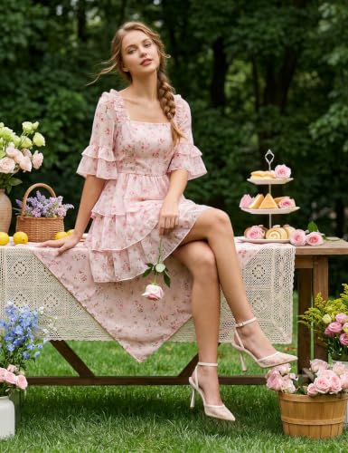 Image of QIY Closed Toe Heels for Women Pumps High Heel Strappy Sandals | Pointed Toe Slingback Women Heels with Ankle Strap, Stilettos Wedding & Bridal Formal Dress Shoes for Evening Party, Prom