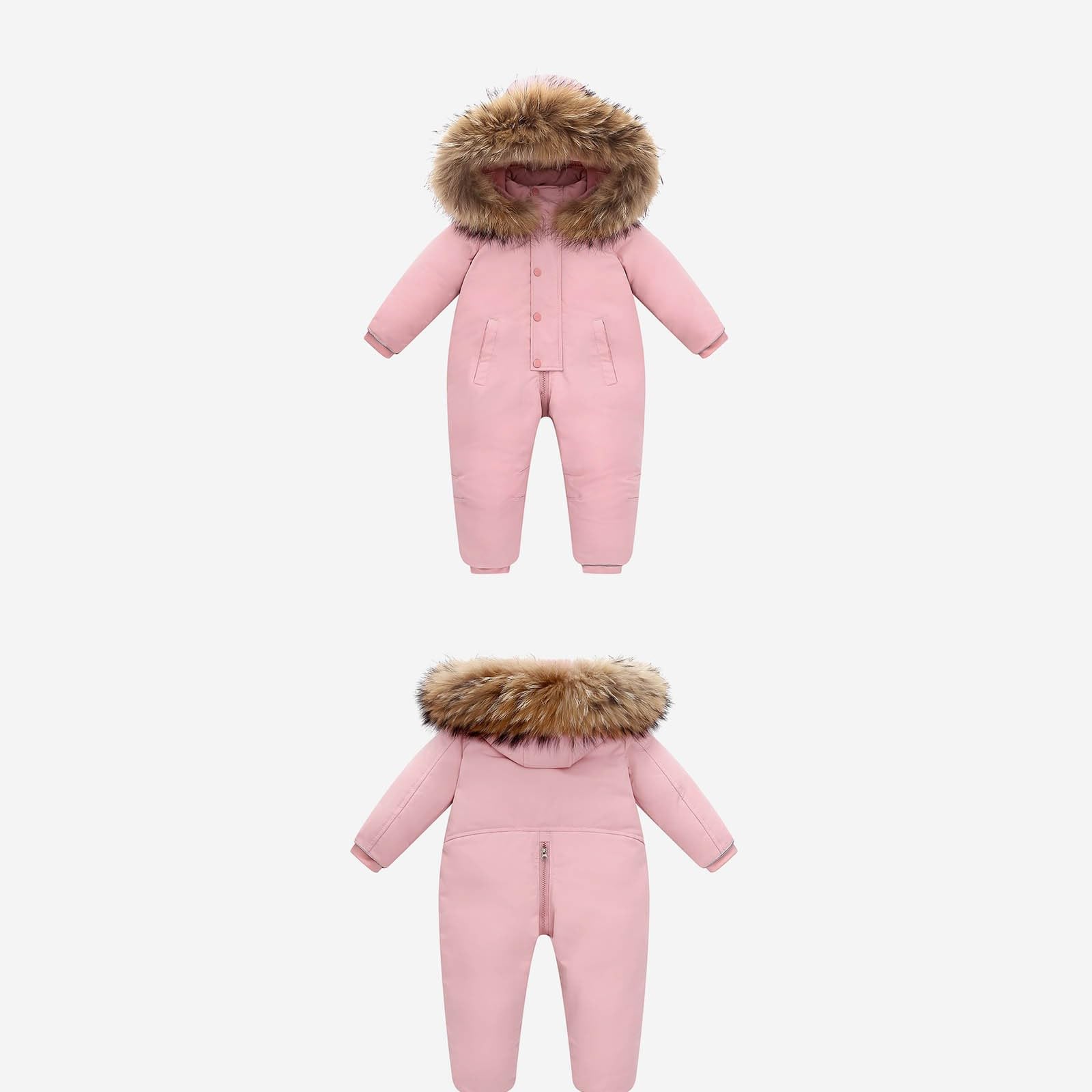 Skianzüge Klassisch Einteilige Schneeanzug Kinder Unisex Schneeoverall Winddicht Wasserdicht Skioverall mit Kantenschutz Kinder Overall Thermo Outdoor Bergsteigen Funktionsanzug 1-15 Jahre