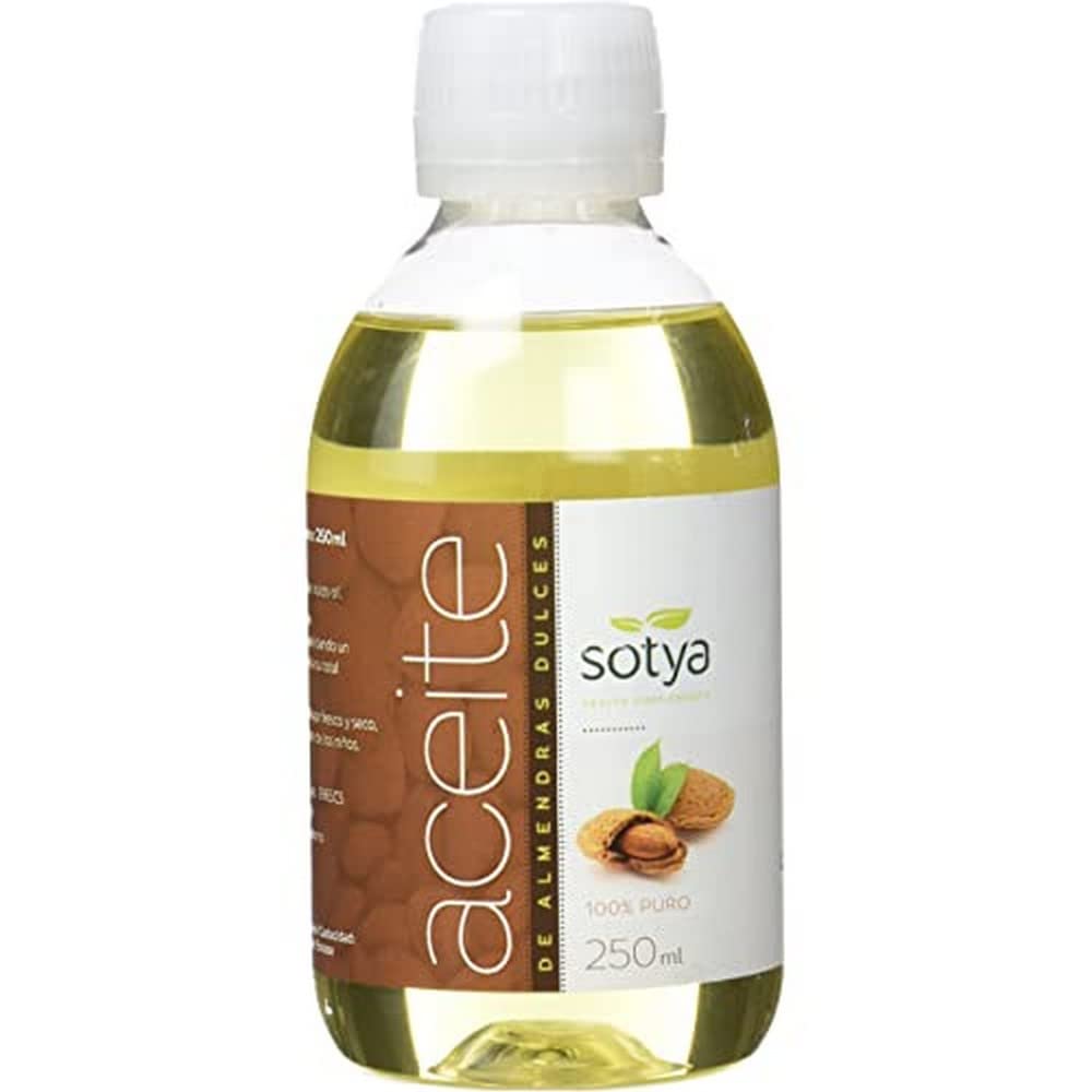 Cold Pressed Sweet Almond Oil for Skin, Face and Hair is A 100% All Natural Therapeutic Massage Oil Use Alone Or with Massage Essential Oils. 500ML
