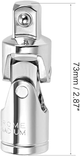 Miniatura 4 de uxcell Enchufe universal con resorte de 12 pulgada, Cr-V