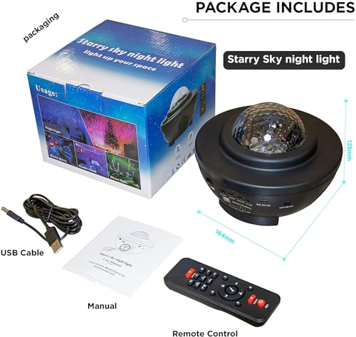 VENDERE Star Galaxy Projector with Bluetooth Speaker, Remote - Image 8
