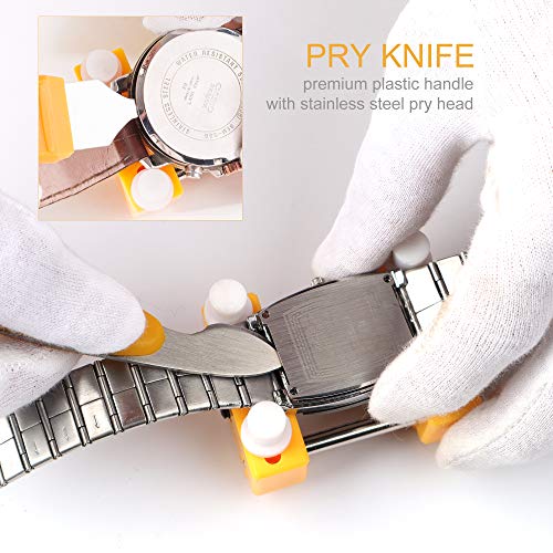 Watch Battery Replacement Tool Kit For Watch Back Case Remover And Opener #TOP3