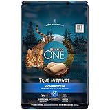 Purina ONE True Instinct Grain Free High Protein, Natural Formula Adult Dry and Wet Cat Food