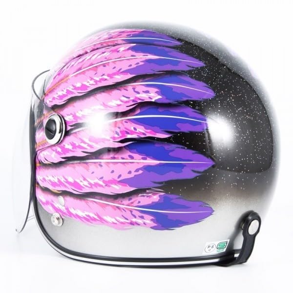 Amazon.co.jp: 岩城滉一さん KOHICHI-IWAKIモデルヘルメット ピンク 