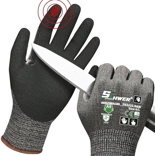 Schwer ProGuard High Level Cut Resistant Work Gloves for Extreme ...