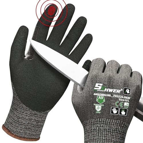 Schwer Schnittschutzhandschuhe LEVEL A9/F,erfüllt die höchsten...