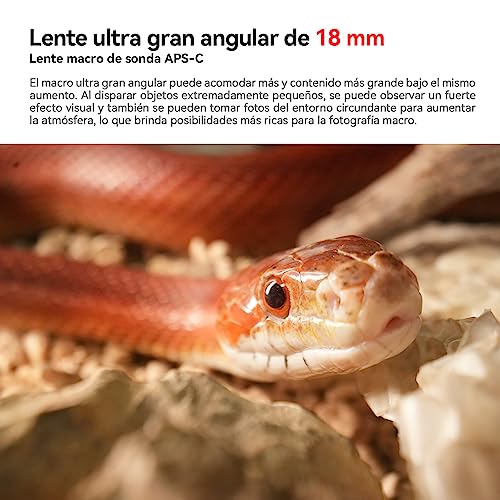 Lente Macro Gran Angular 18 mm F8 para Sony E Mount - Fernando Cortés