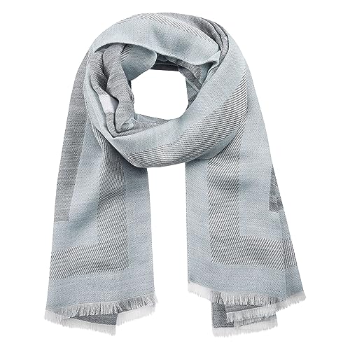 CODELLO Premium Schal mit gewebtem Monogramm-Muster