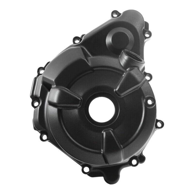 Couvercle de protection moteur gauche anti-fissure pour FZ07 et MT07 noir