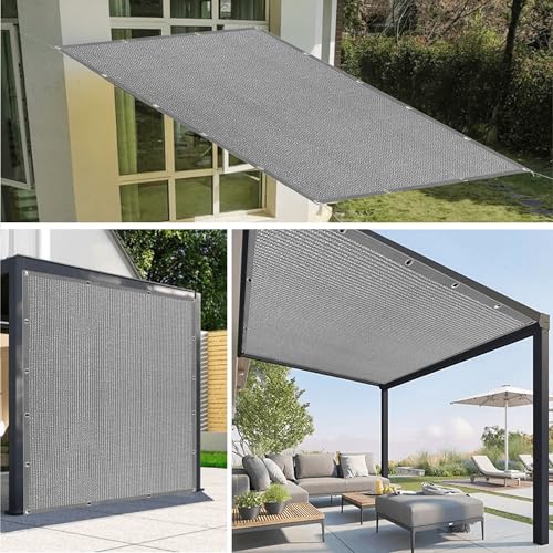 Toile pour serre et terrasse contre le vent violent : maille perméable