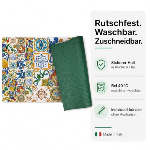 WohnDirect Küchenläufer 50 x 100 cm – rutschfest, waschbar & zuschneidbar – Ansicht 2