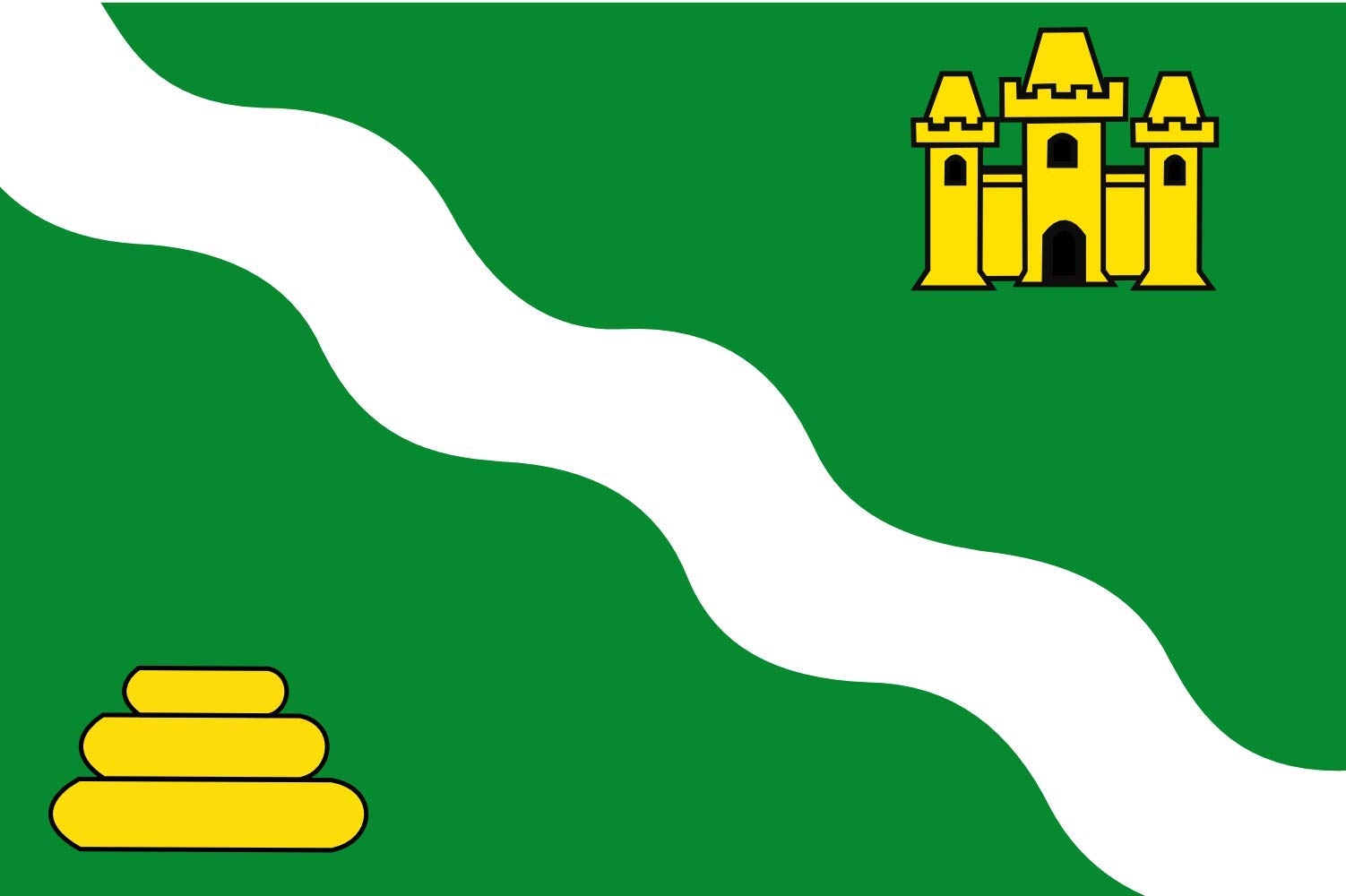 Drapeau Large Vlist vlag de 1.35m² pour célébrer vos événements