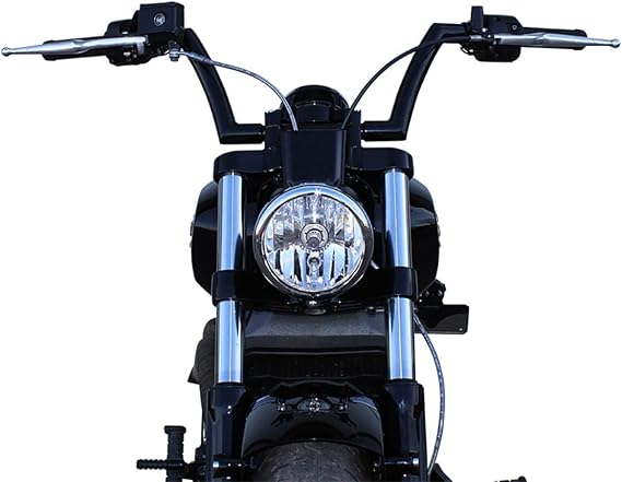 Twisted Choppers Vault Mitered Handlebars for 2015-2024 Indian Scout, Black
