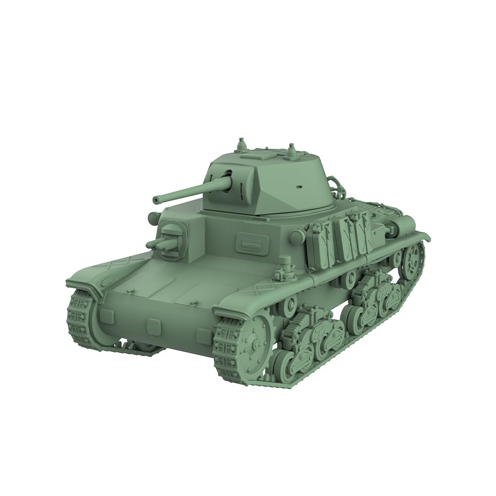 MRY-SFW LF120684 1/120 TT Scale Railway Military Model Kit Italy Fiat-Ansaldo M15/42 Medium Hell Buggy