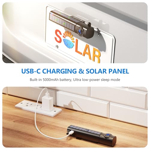 Image of Solar Wireless Backup Camera Auto On Off with 1080P 5 inch IPS Monitor